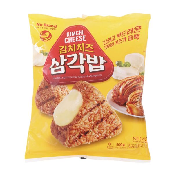 韓國食品-[No brand] 泡菜芝士三角飯 500g