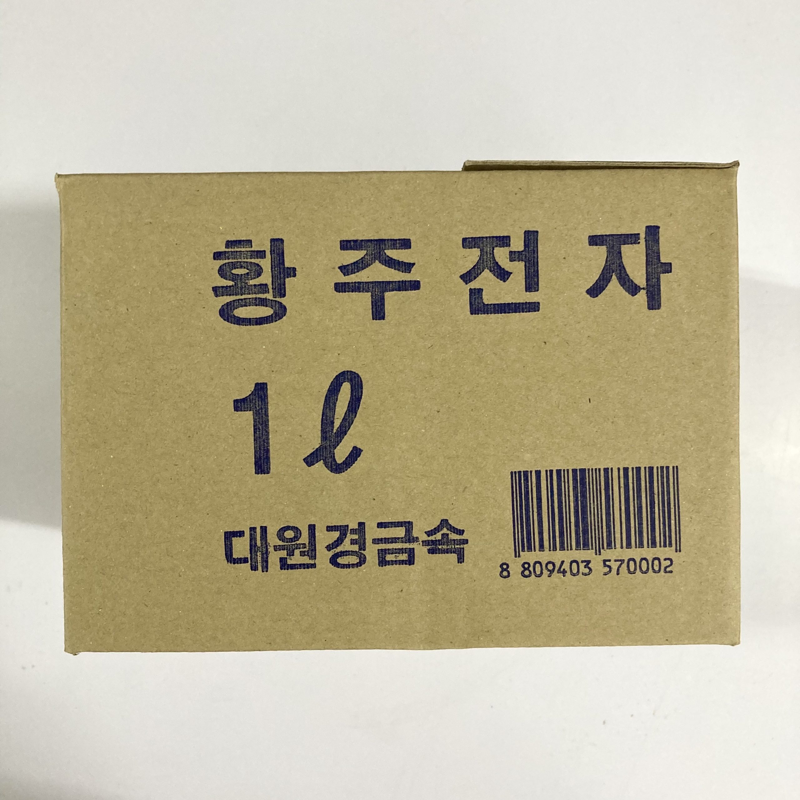 韓國食品-[대원경금속] 한국 황주전자 1L