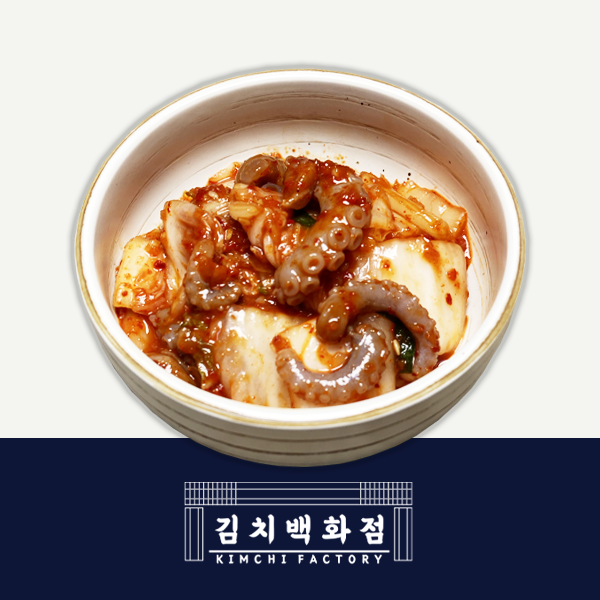 韓國食品-[Kimchi Factory] Octopus Kimchi (M Size)