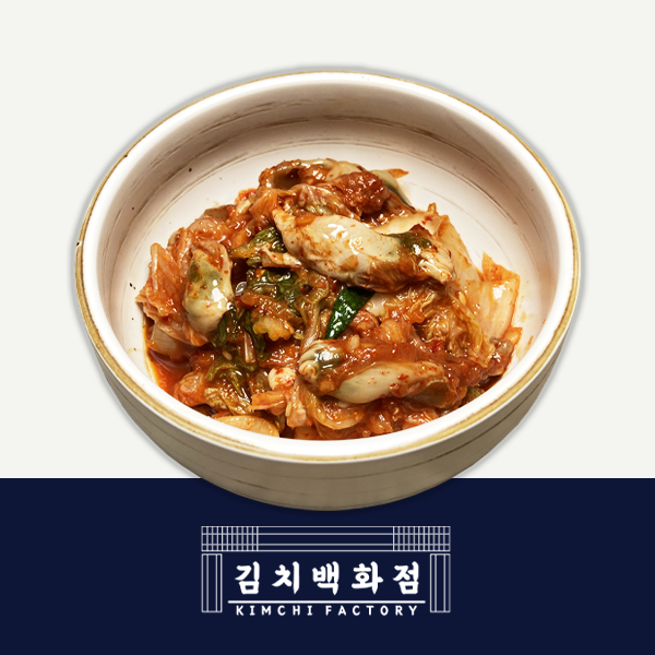 韓國食品-[Kimchi Factory] Oyster Kimchi (M Size)