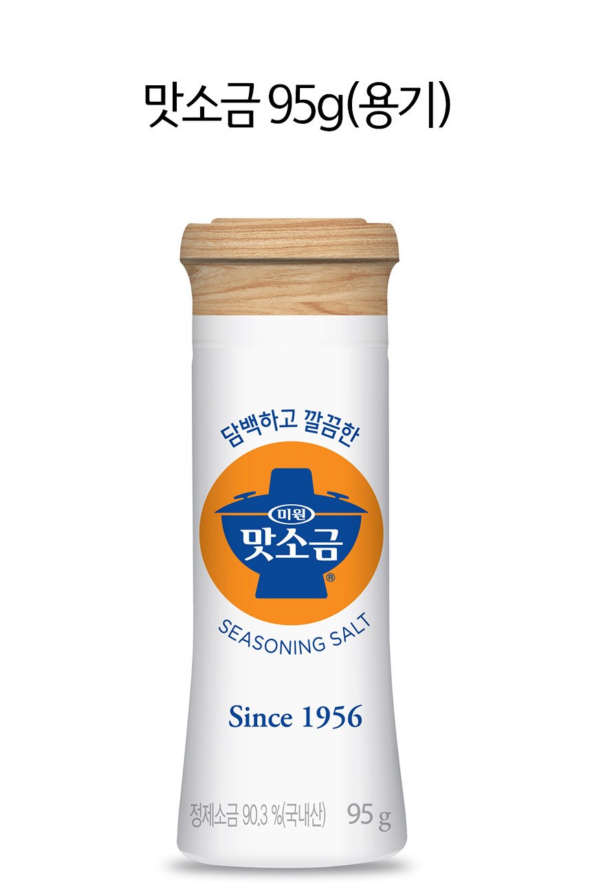 韓國食品-[Daesang] Seasoning Salt 95g