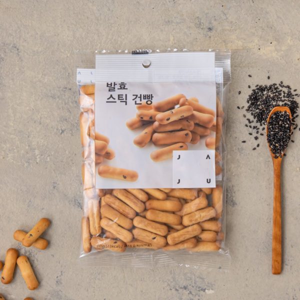 韓國食品-[JAJU] Hardtack Stick Biscuits [Wheat&Sesame] 110g