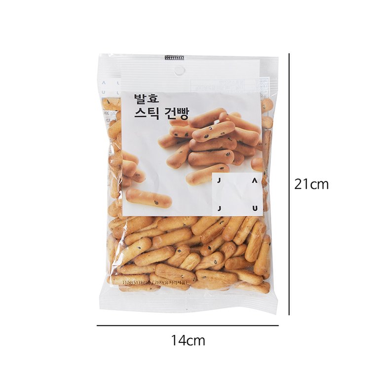 韓國食品-[자주] 발효스틱건빵 110g