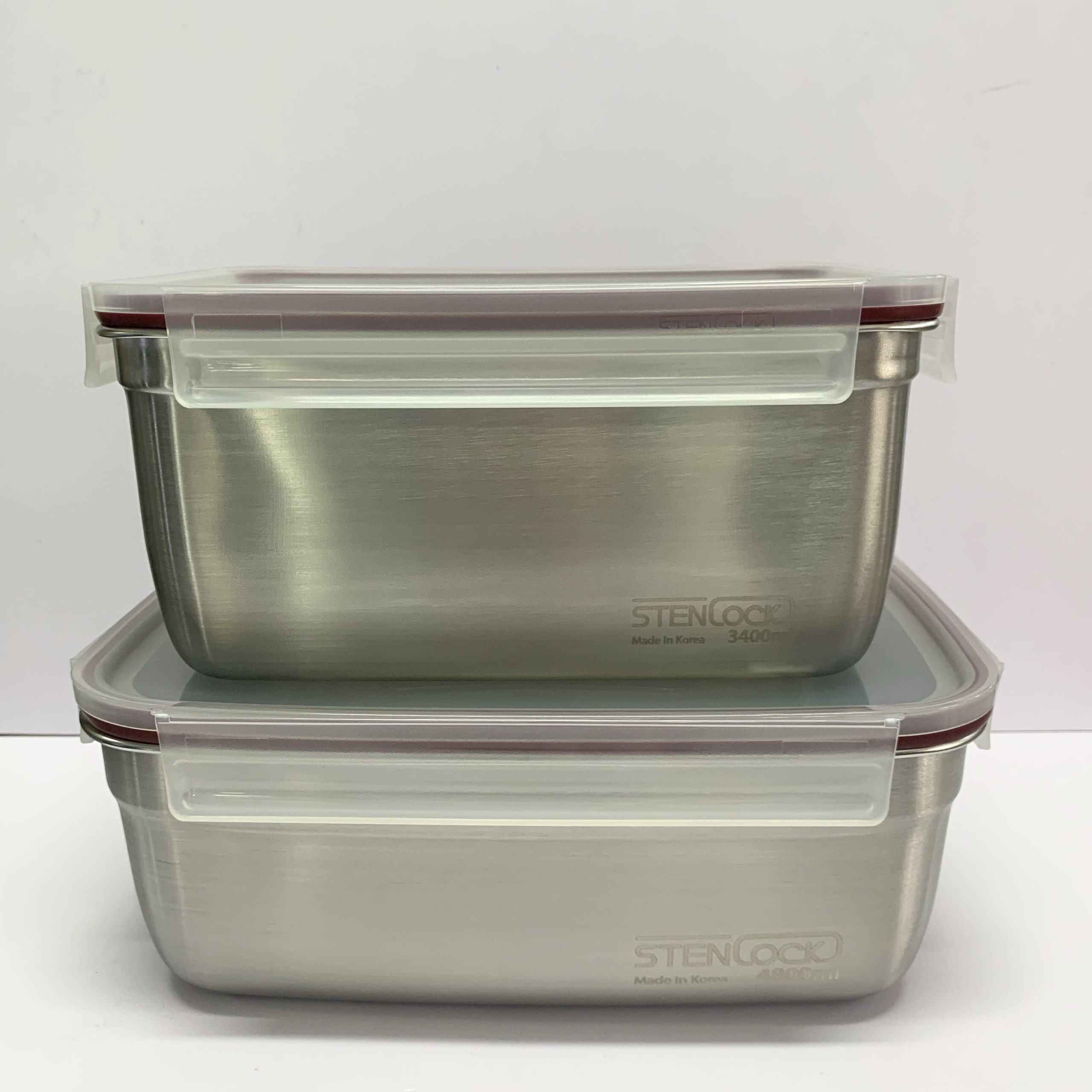 韓國食品-[Stenlock] Stainless Steel Airtight Kimchi Container 4.8L