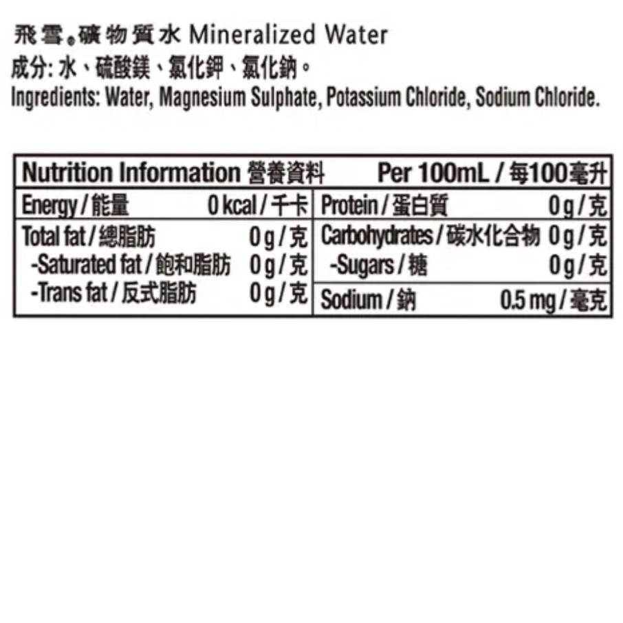 韓國食品-[Bonaqua] Mineralized Water 500ml*24