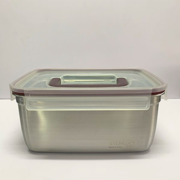韓國食品-[Stenlock] Stainless Steel Airtight Kimchi Container 3.4L