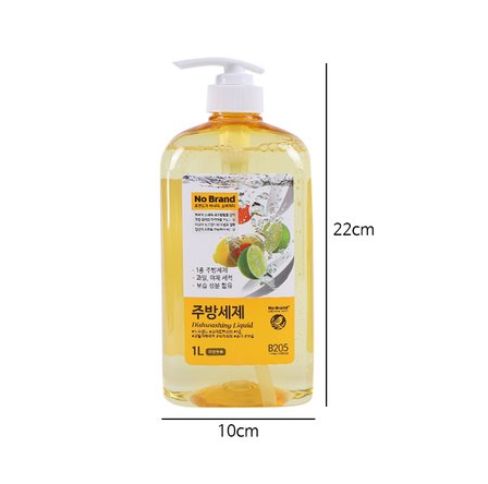 韓國食品-[No Brand] 廚房清潔劑 1L