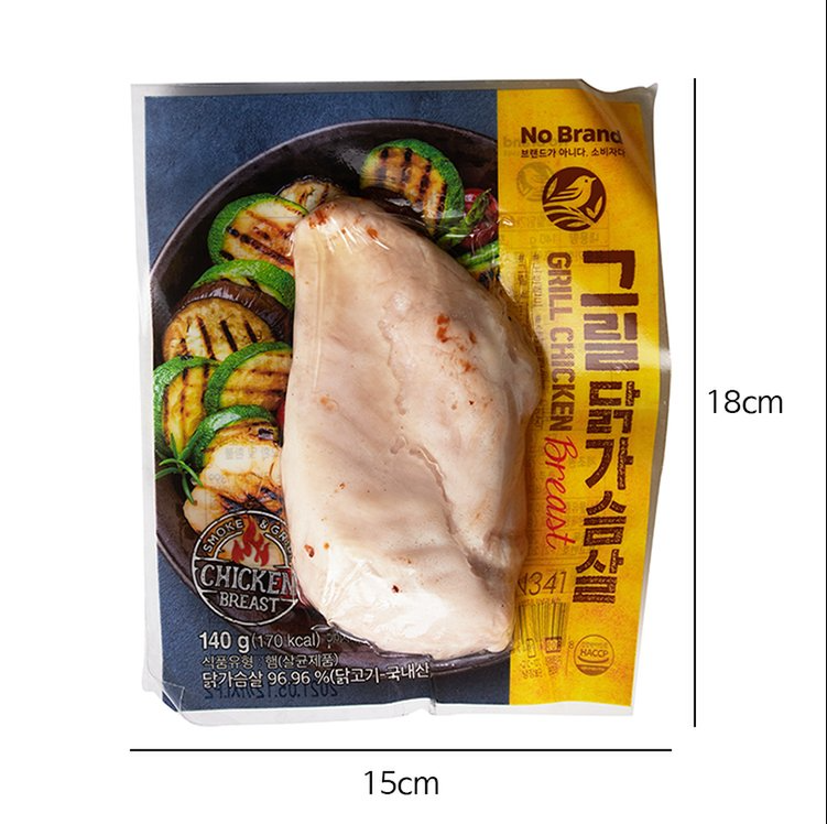 韓國食品-[노브랜드] 그릴닭가슴살 140g
