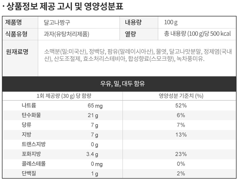 韓國食品-[삼양] 달고나짱구 100g