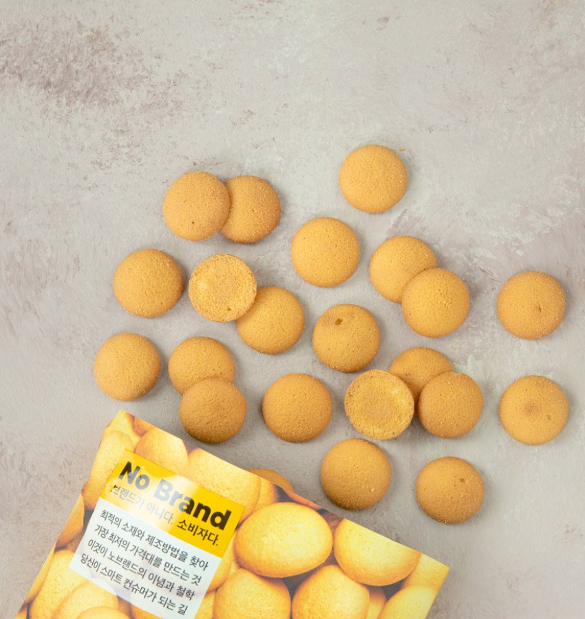 韓國食品-[No Brand] Egg Cookies 220g