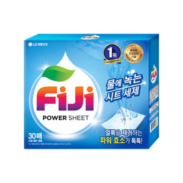 韓國食品-[LGCare] FiJi Power 片裝洗衣紙 (30片裝)