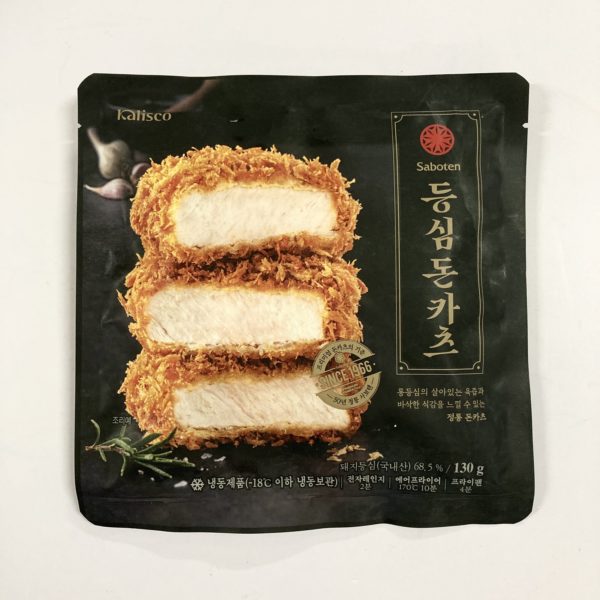 韓國食品-[사보텐] 일본식 정통 등심 돈카츠 130g