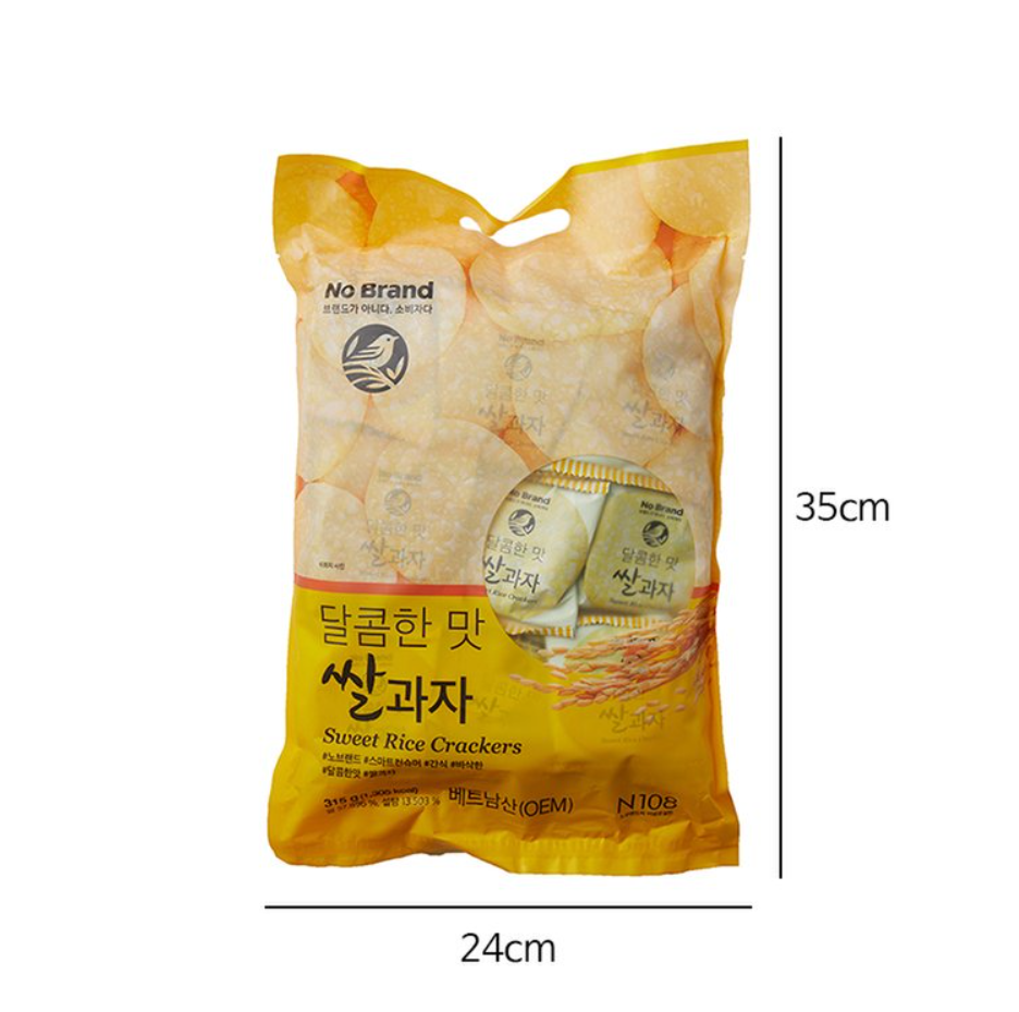 韓國食品-[No Brand] 甜米餅 315g
