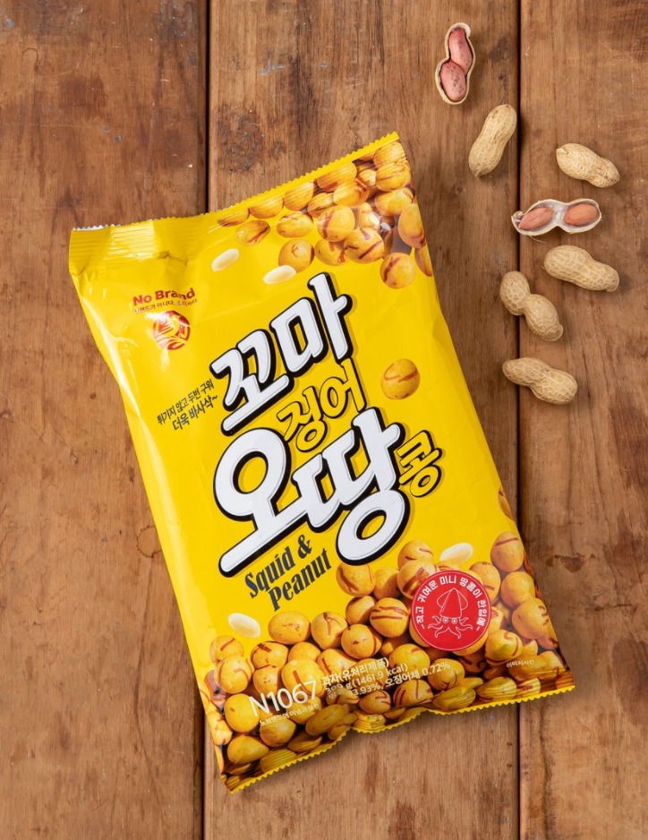 韓國食品-[No Brand] Squid Peanut 270g