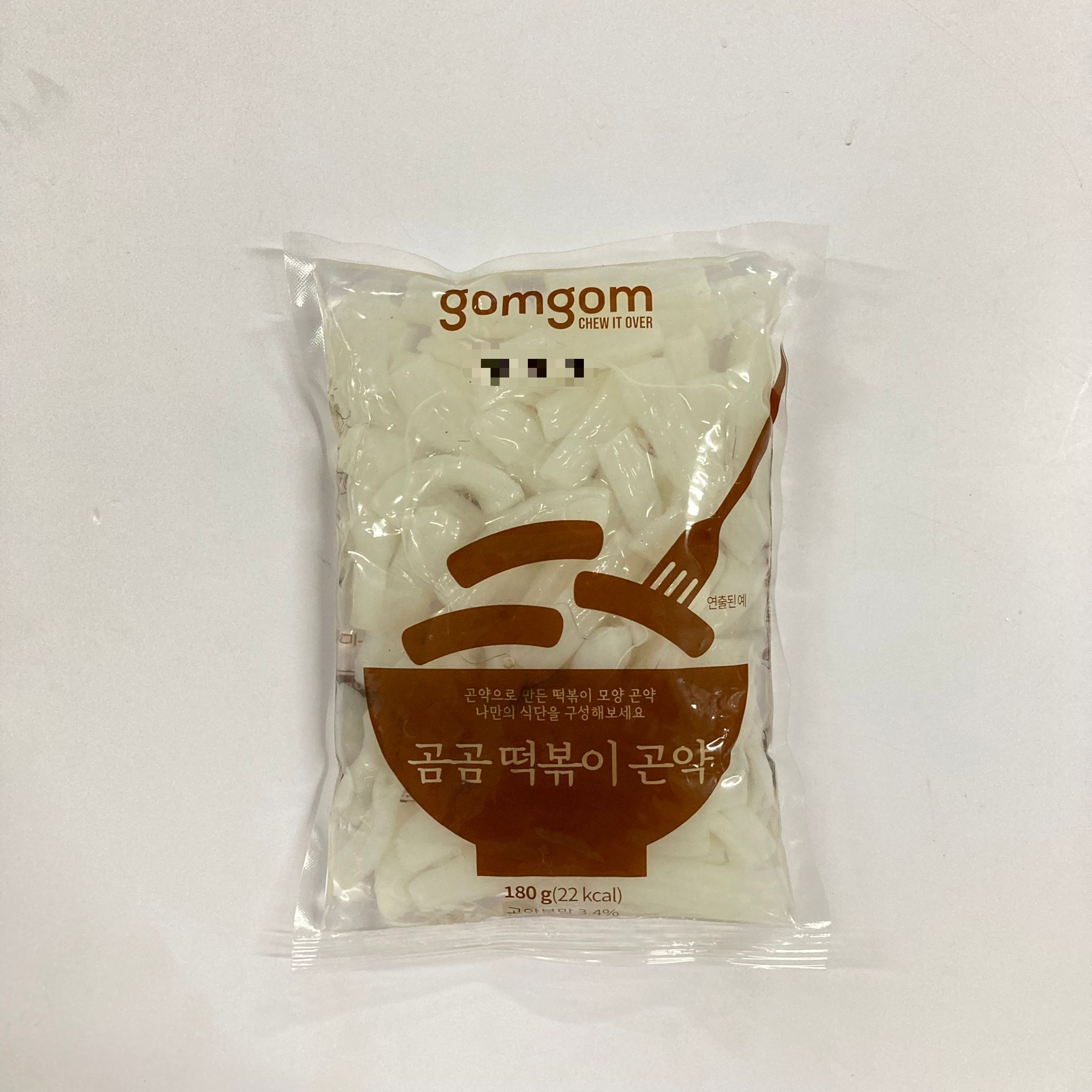 韓國食品-[Gomgom] Konjac Rice Cake 180g