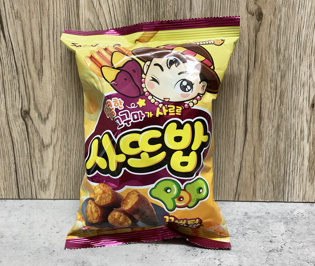 韓國食品-[삼양] 사또밥 [꿀버터고구마] 52g