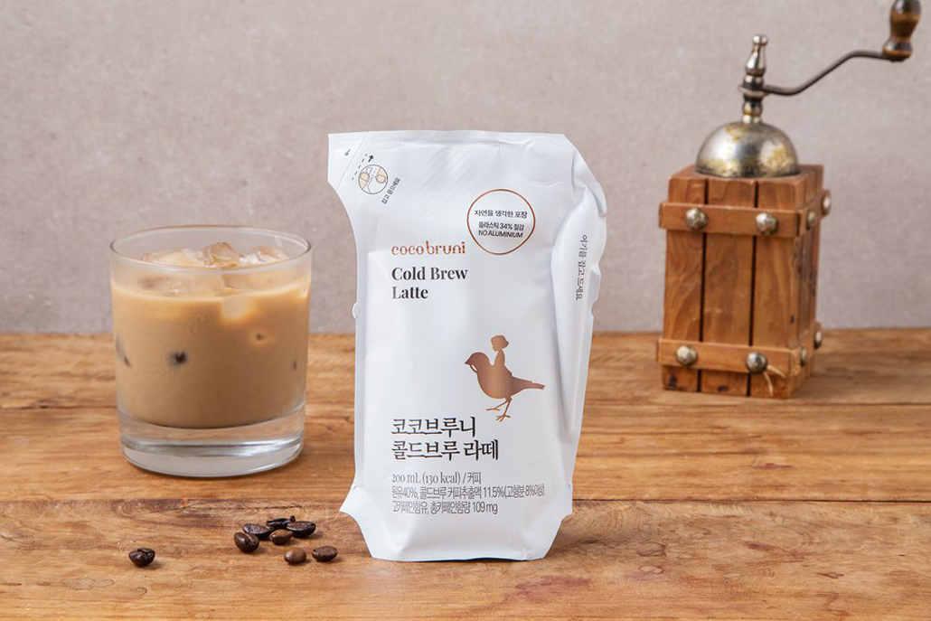 韓國食品-[Birak] Coco Bruni Cold Brew Latte 200ml