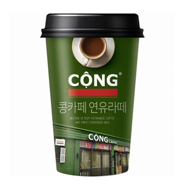 韓國食品-[Cong Caphe] Condensed Milk Latte 250mL (Coffee)
