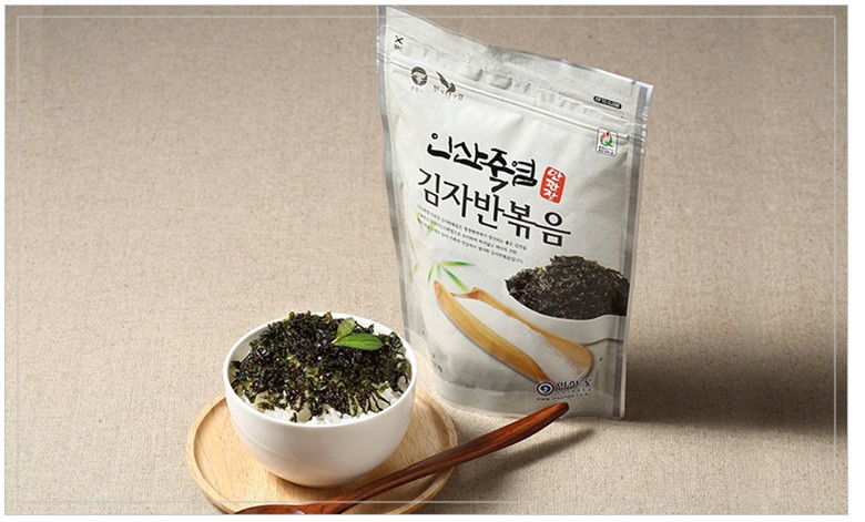 韓國食品-[Insanga] 竹鹽拌飯紫菜碎 60g
