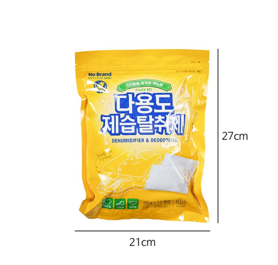 韓國食品-[No Brand] Multi-purpose Dehumidifying Deodorizer 30g*15p