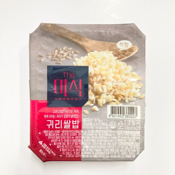 韓國食品-[하림] 더미식 귀리쌀밥 180g