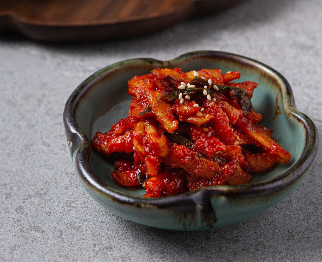 韓國食品-[CJ] Bibigo 醃蘿蔔乾 110g