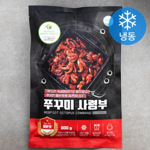 韓國食品-[Bilka] Webfoot Octopus Command 600g