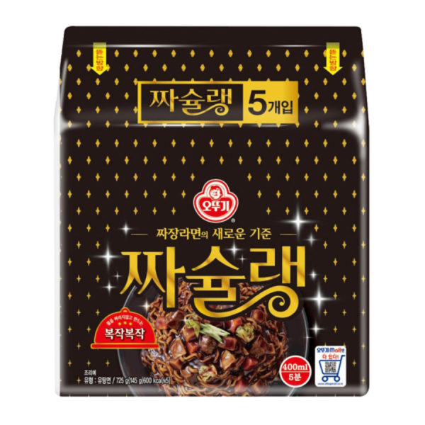 韓國食品-[오뚜기] 짜슐랭 145g*5