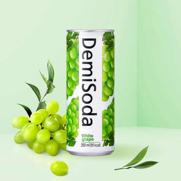 韓國食品-[Dong’a] Demisoda (Green Grape) 250ml