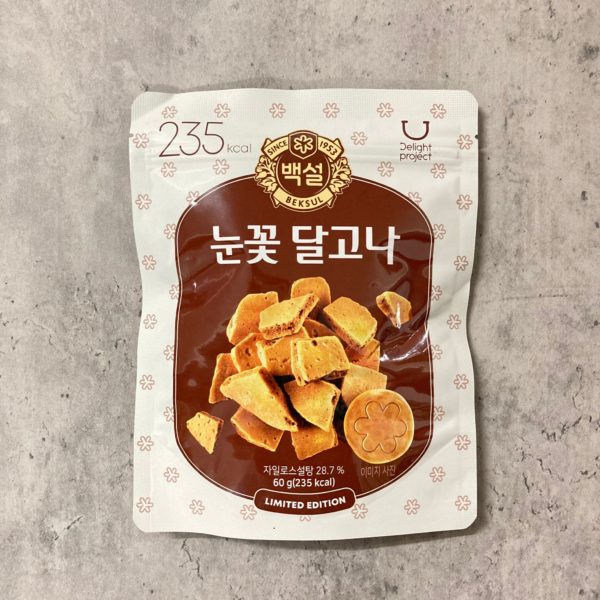 韓國食品-[백설] 눈꽃 달고나 60g