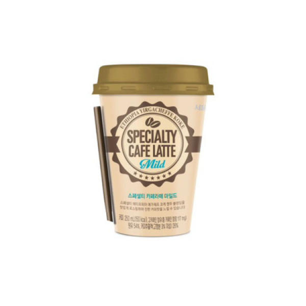 韓國食品-[Seoulmilk] Specialty Café Latte (Mild) 250ml