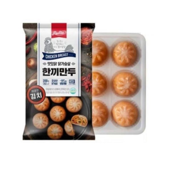韓國食品-[Masitdak] Chicken Breast Dumpling (Kimchi Flavour) 200g