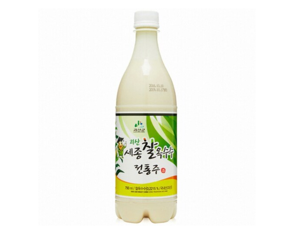 韓國食品-[Goesan] Corn Rice wine 750ml