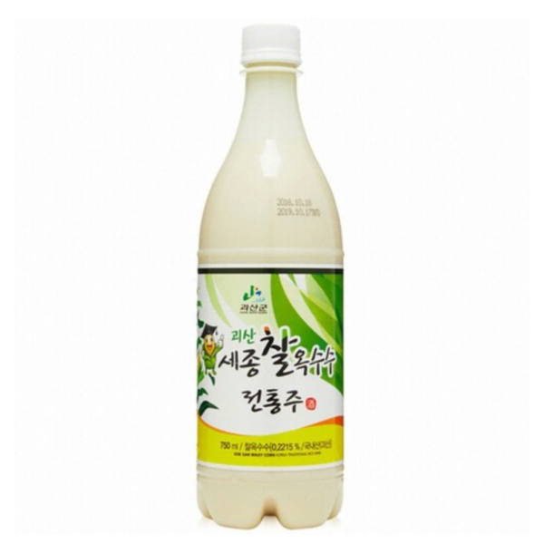 韓國食品-[Goesan] Corn Rice wine 750ml