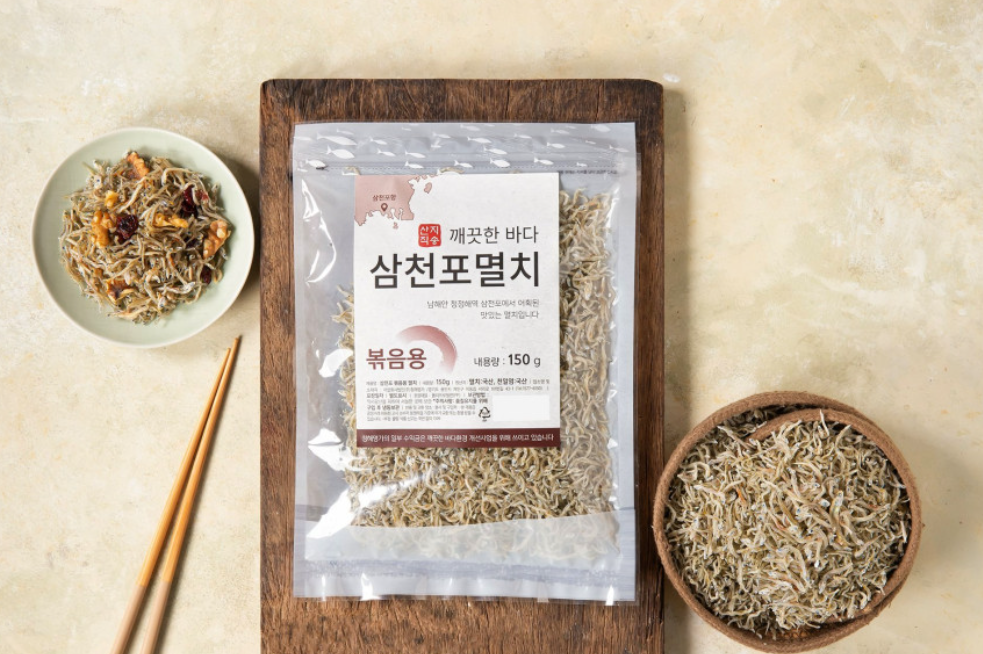 韓國食品-[청해명가] 삼천포 멸치 (볶음용) 150g