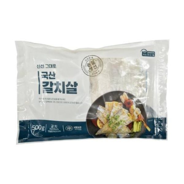 韓國食品-[프리미어] 신선그대로 손질 순살 갈치 500g