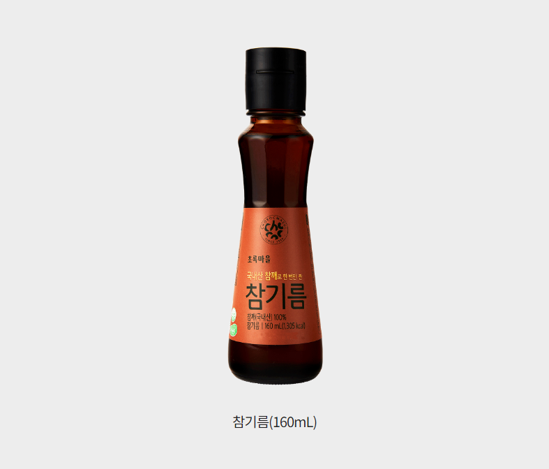 韓國食品-[Choroc] 芝麻油 160ml