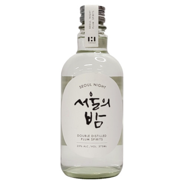 韓國食品-[首爾夜] 梅子燒酒 375ml
