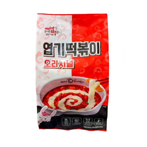 韓國食品-[Dong Dae Moon] Yupdduk Tteokbokki Rice Cake (Original) 537g