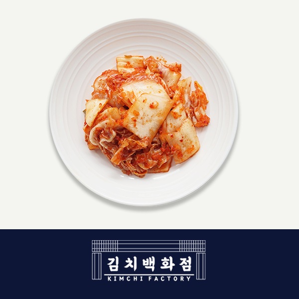韓國食品-[Kimchi Factory] Sliced Kimchi (M Size) 400g