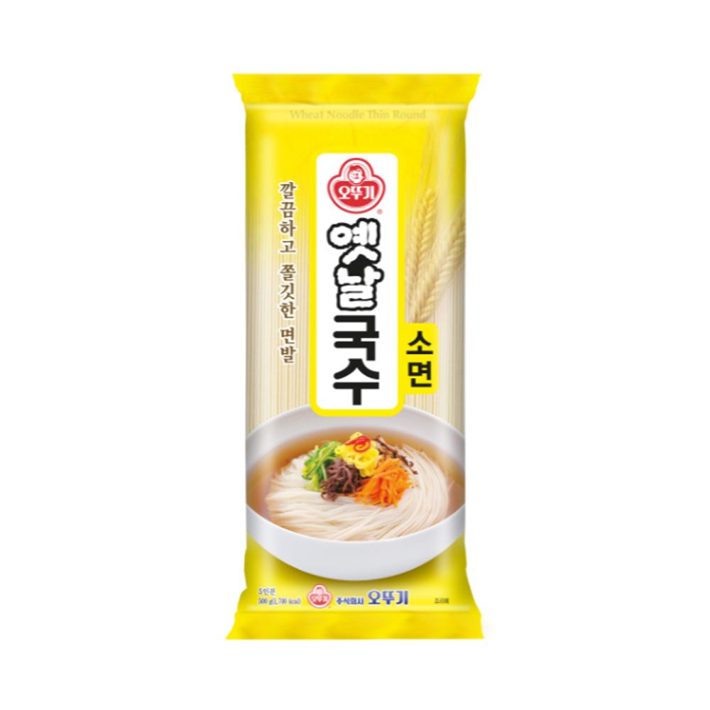 韓國食品-[不倒翁] 小麥麵 500g