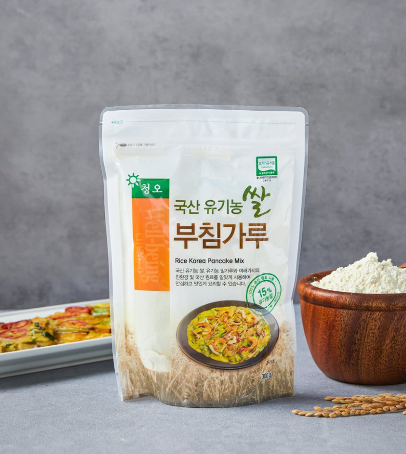 韓國食品-[ ChungO] 有機米煎餅粉 300g