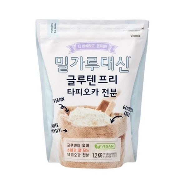 韓國食品-[바이오믹스테크] 밀가루대신 타피오카 전분 500g