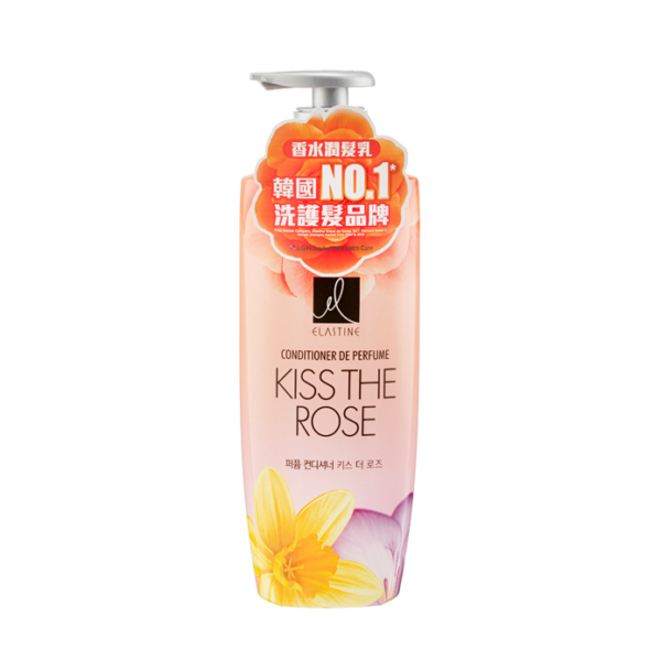 韓國食品-[Elastine] 性感玫瑰奢華香水潤髮乳 護髮素 600ml