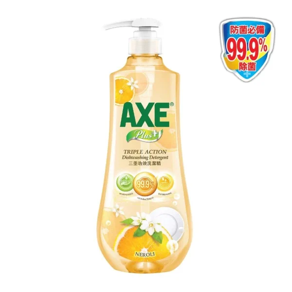 韓國食品-[AXE] Plus Triple-Action Dishwashing Detergent (Neroli) 1000g