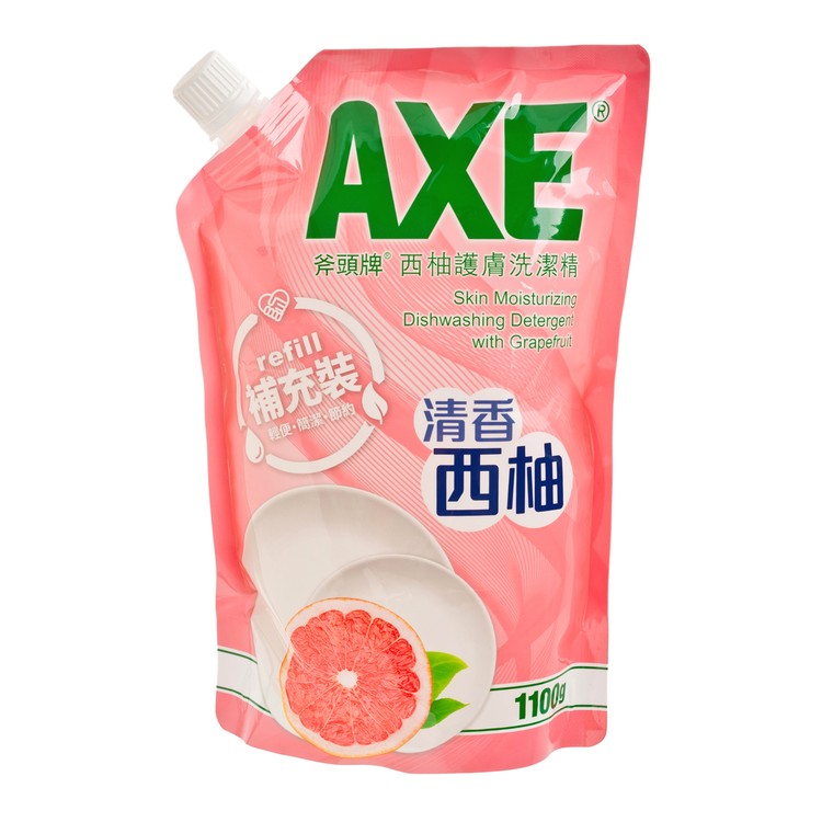 韓國食品-[斧頭牌] 西柚護膚洗潔精補充袋裝 1100g