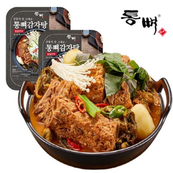 韓國食品-Tongppyeo 大骨薯仔湯 (辣味) 1kg