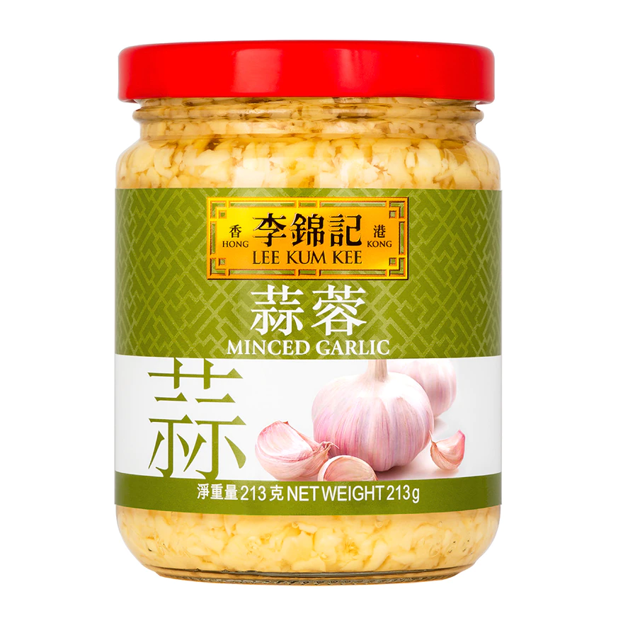 韓國食品-[Lee Kum Kee] Minced Garlic 213g