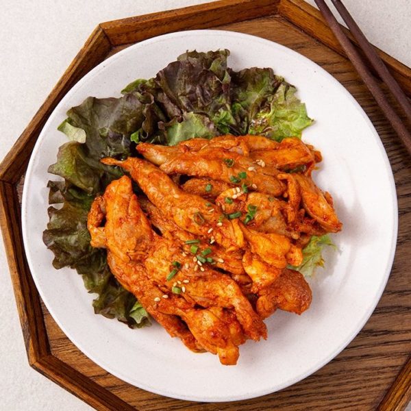 韓國食品-[Blue Street] Grilled Marinated Chicken Neck Meat 200g