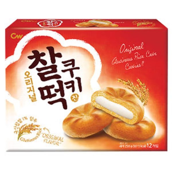 韓國食品-[청우] 찰떡쿠키 (오리지널) 258g